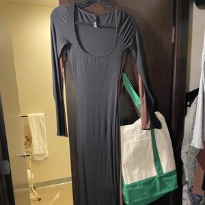 Two long sleeve SKIMS dresses